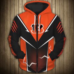 Cincinnati Bengals 3 Hoodie Zip Hoodie 3D
