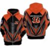 Cincinnati Bengals 4 Hoodie Zip Hoodie 3D