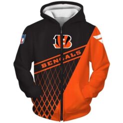 Cincinnati Bengals 5 Hoodie Zip Hoodie 3D