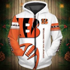 Cincinnati Bengals 6 Hoodie Zip Hoodie 3D