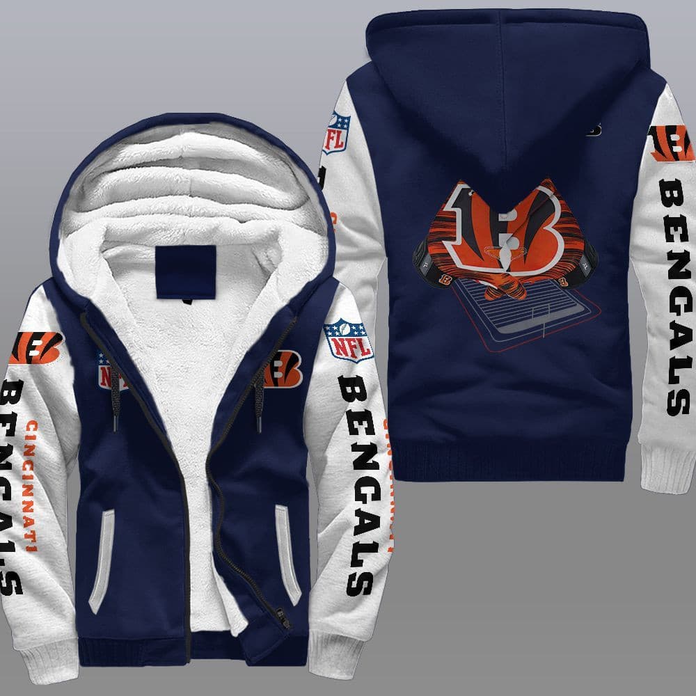 Cincinnati Bengals 1 Fleece Jacket 1 Cincinnati Bengals 1 Fleece Jacket