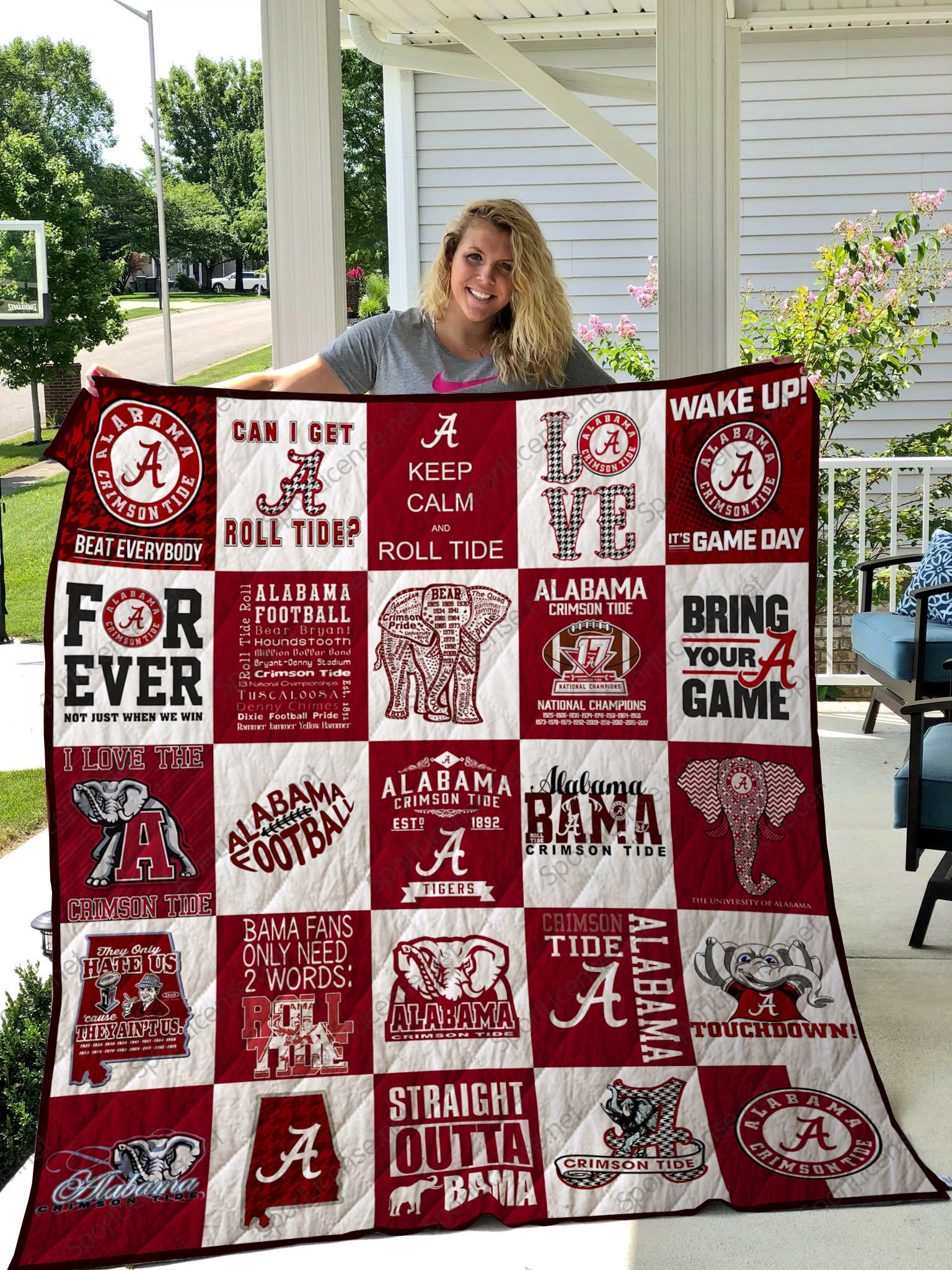 Alabama Crimson Tide 1 Blanket 1 Alabama Crimson Tide 1 Blanket