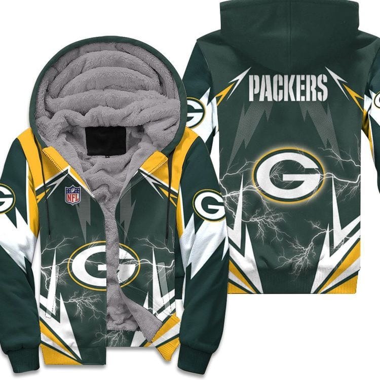 Green Bay Packers 6 Fleece Jacket 1 Green Bay Packers 6 Fleece Jacket