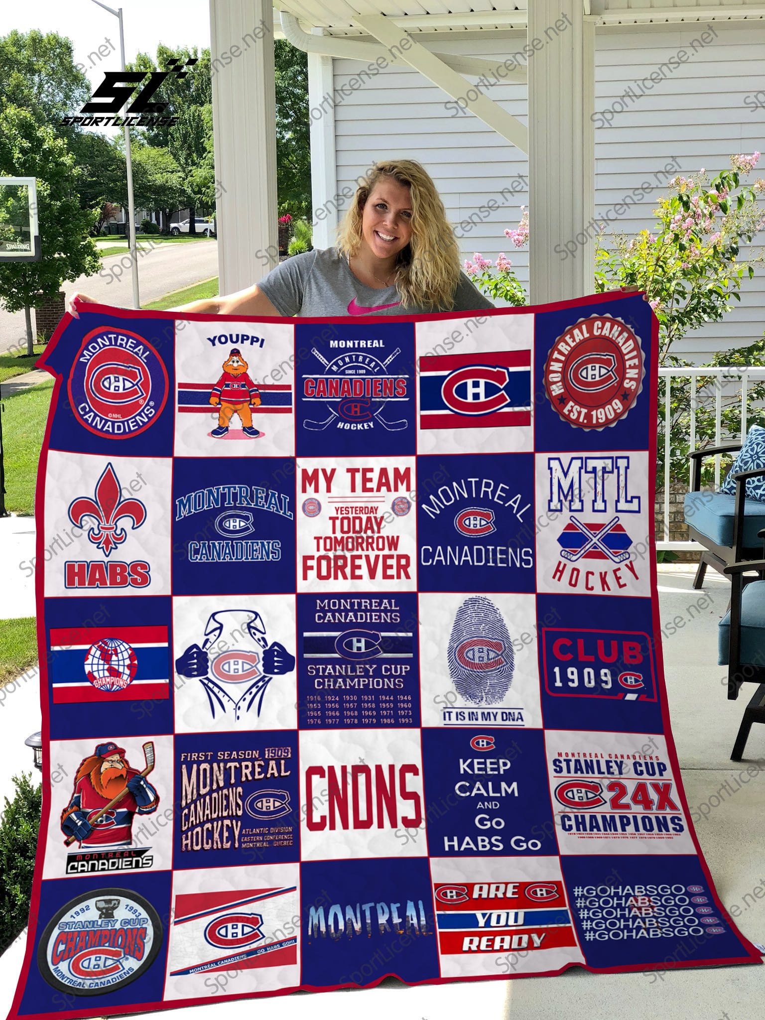 Montreal Canadiens 2 Blanket 1 Montreal Canadiens 2 Blanket