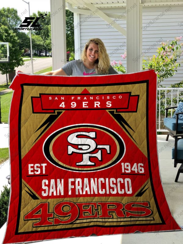 San Francisco 49ers 1 Blanket 1 San Francisco 49ers 1 Blanket