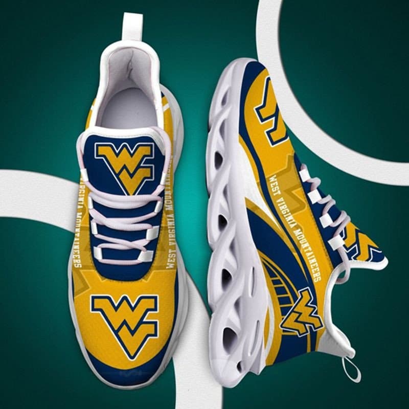 West Virginia Mountaineers 3 Max Soul Shoes 1 West Virginia Mountaineers 3 Max Soul Shoes