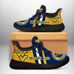 West Virginia Mountaineers Yeezy Shoes