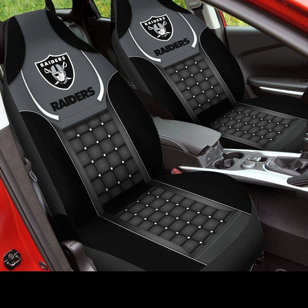 Las Vegas Raiders Seat Covers 1 Las Vegas Raiders Seat Covers