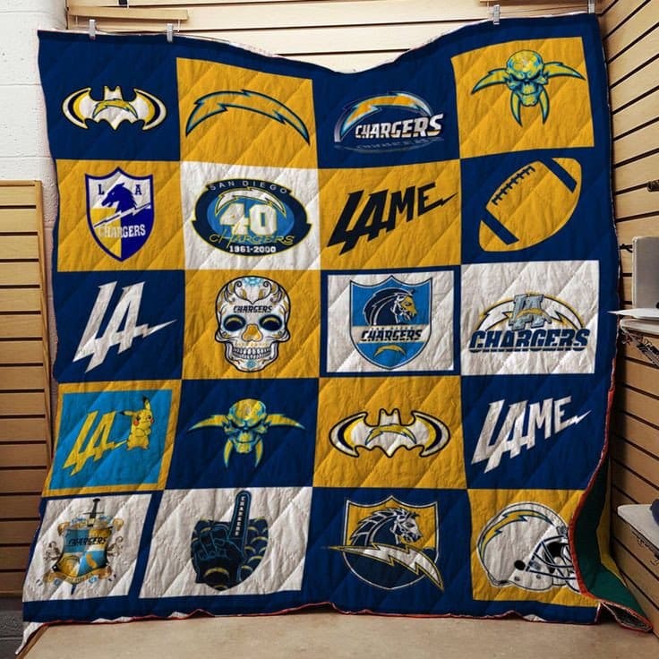 Los Angeles Chargers Lover Blanket 1 Los Angeles Chargers Lover Blanket