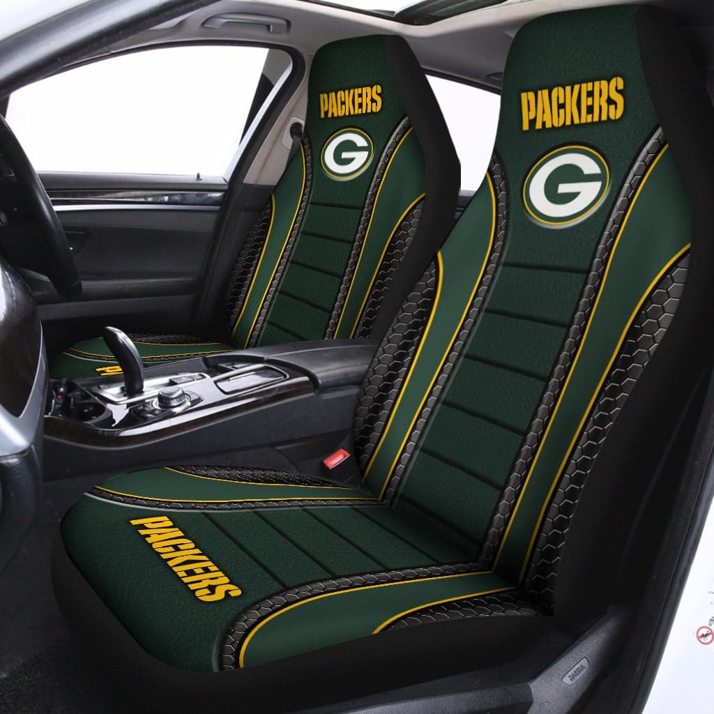 Green Bay Packers Leather Seat Covers 1 Green Bay Packers Leather Seat Covers