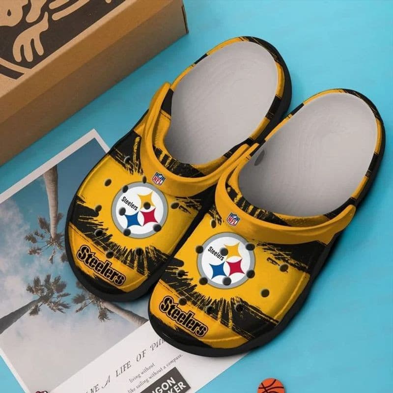 Pittsburgh Steelers A Soft Clogs 1 Pittsburgh Steelers A Soft Clogs