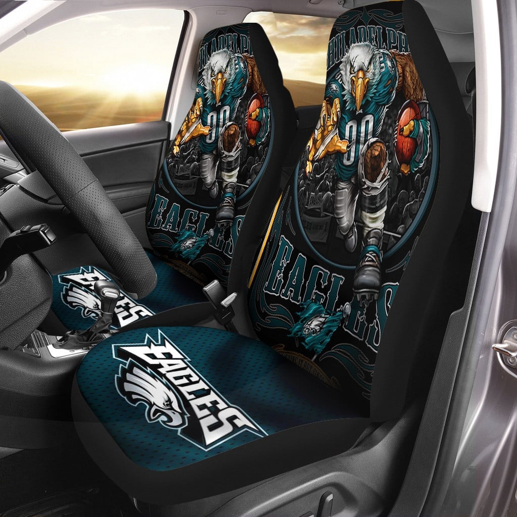 Philadelphia Eagles Leather Seat Covers 1 Philadelphia Eagles Leather Seat Covers