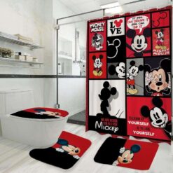 Mickey Mouse Bathroom Shower Curtain
