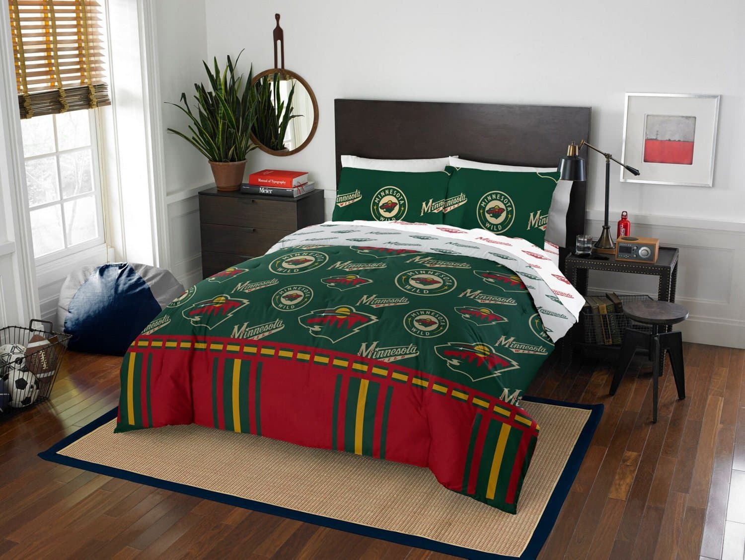 Minnesota Wild 1 Bedding Set 1 Minnesota Wild 1 Bedding Set