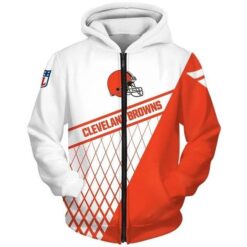 Cleveland Browns Hoodie Zip Hoodie 3D
