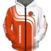 Cleveland Browns 2 Hoodie Zip Hoodie 3D