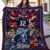 Tom Brady New England Patriots Blanket
