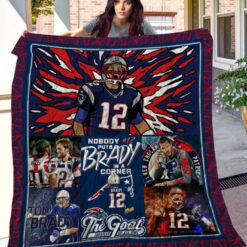 Tom Brady New England Patriots Blanket