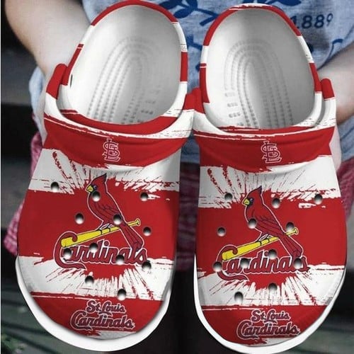 St Louis Cardinals Soft Clogs 1 St Louis Cardinals Soft Clogs