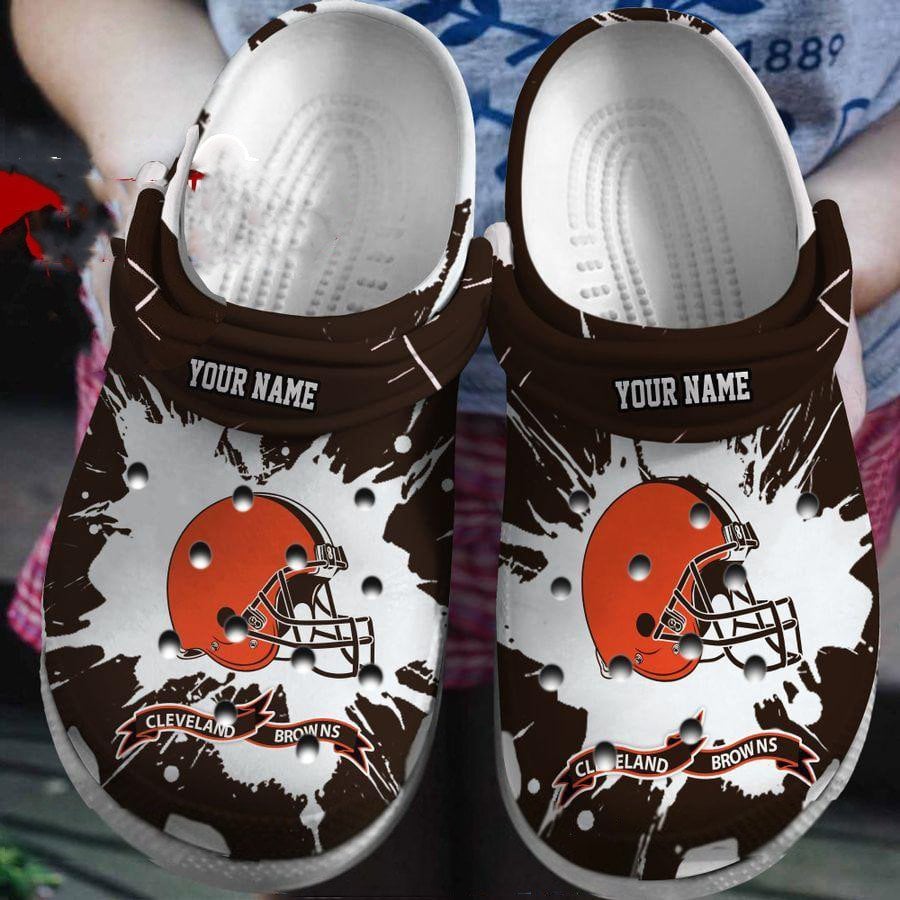 Cleveland Browns Custom Soft Clogs 1 Cleveland Browns Custom Soft Clogs