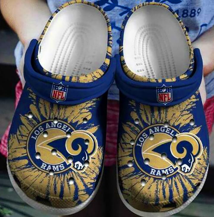 Los Angeles Rams Soft Clogs 1 Los Angeles Rams Soft Clogs