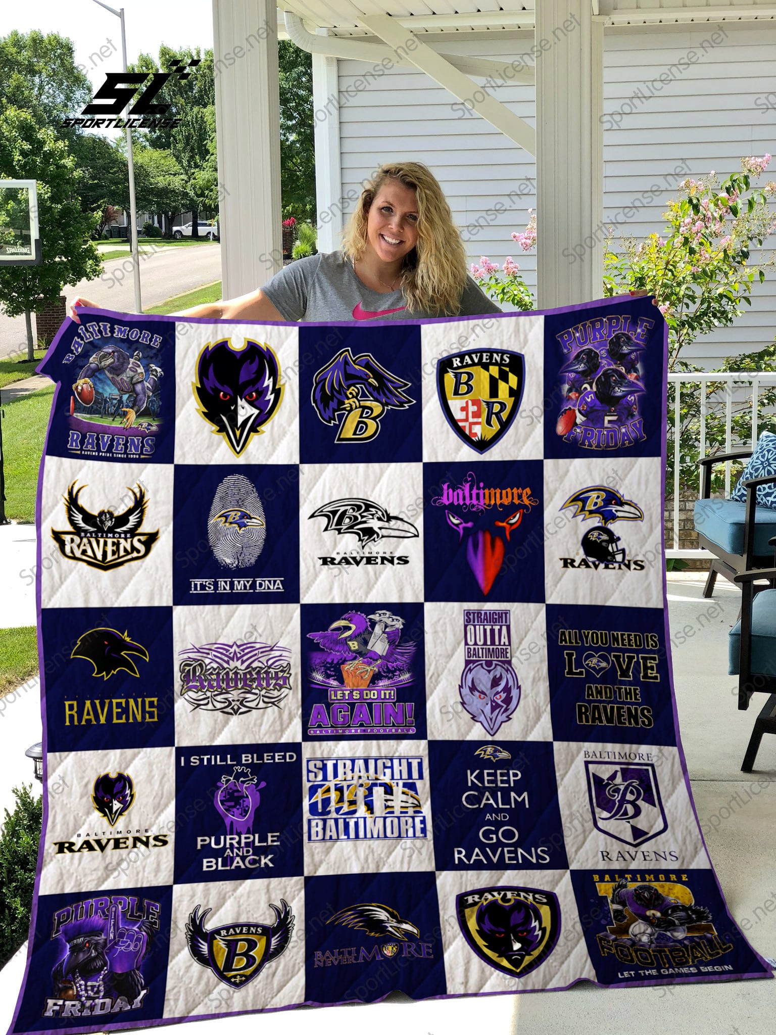 Baltimore Ravens 1 Blanket 1 Baltimore Ravens 1 Blanket