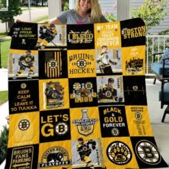 Boston Bruins Blanket