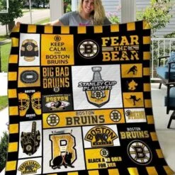 Boston Bruins 1 Blanket