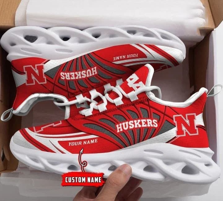 Nebraska Cornhuskers 1 Max Soul Shoes 1 Nebraska Cornhuskers 1 Max Soul Shoes