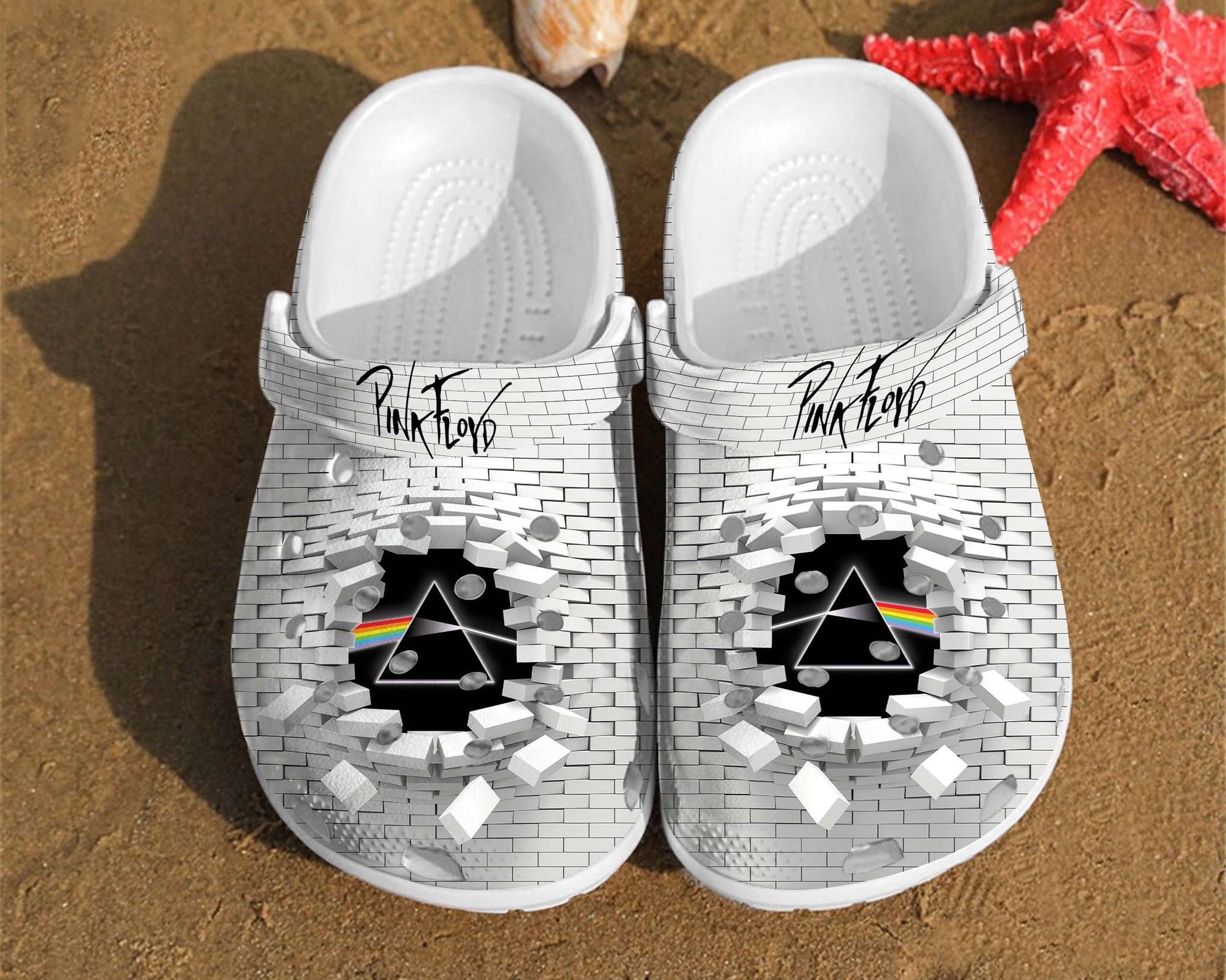 Pink Floyd Soft Clogs 1 Pink Floyd Soft Clogs