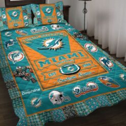 Miami Dolphins 1c Bedding Set