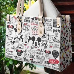 Mickey Mouse Leather Handbag