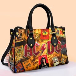 ACDC Band Leather Handbag