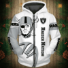 Las Vegas Raiders Hoodie Zip Hoodie 3D