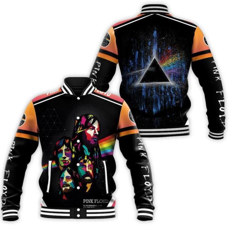 Pink Floyd Baseball Jacket 1 Pink Floyd Baseball Jacket
