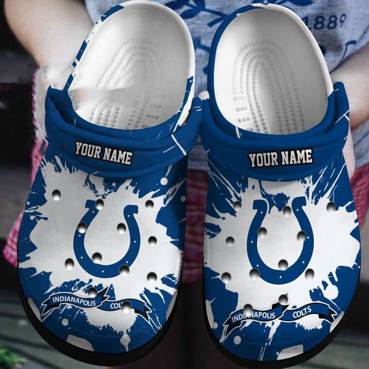 Indianapolis Colts Soft Clogs 1 Indianapolis Colts Soft Clogs