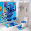 Stitch 2g Bathroom Shower Curtain