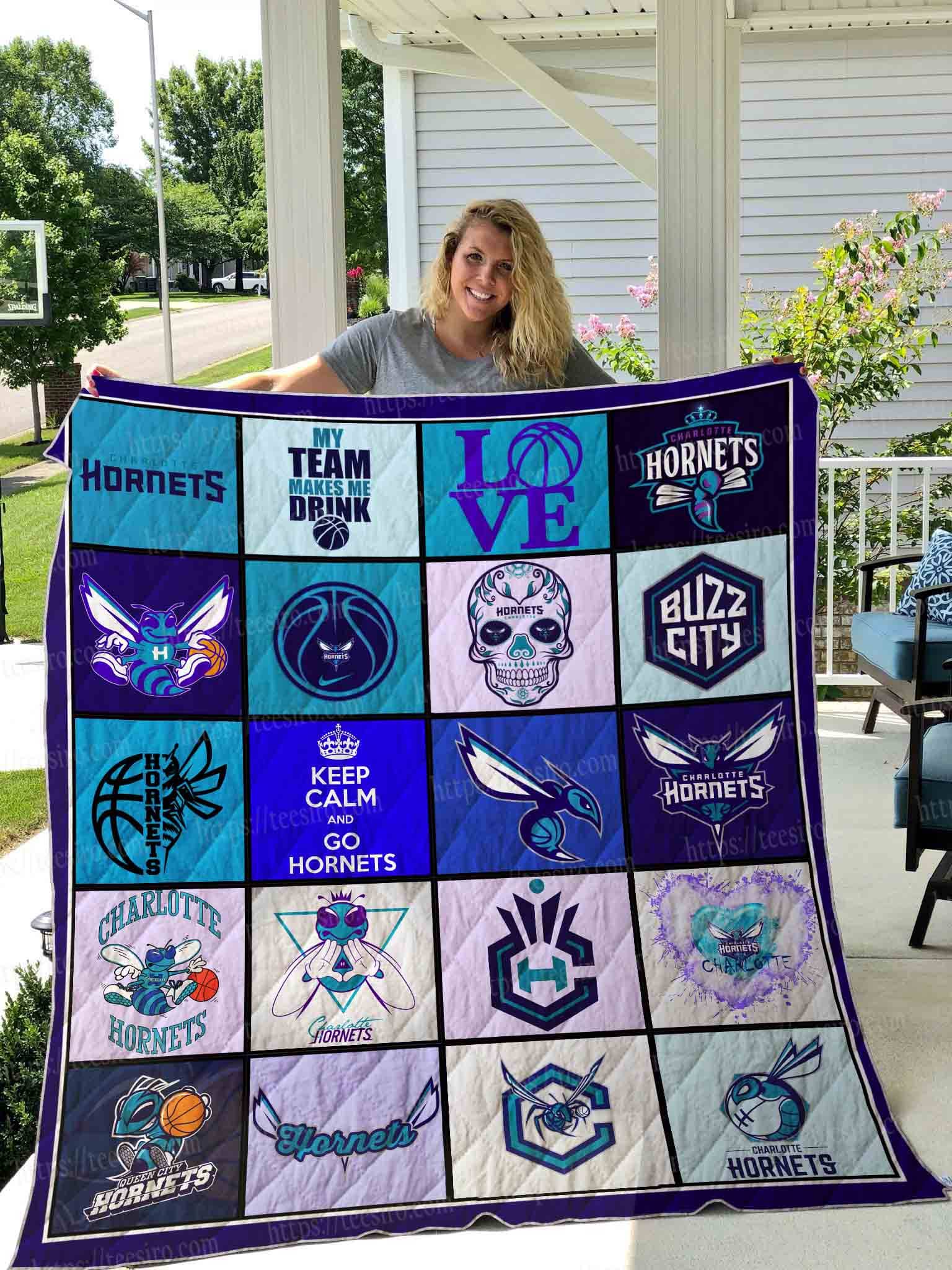 Charlotte Hornets 1 Blanket 1 Charlotte Hornets 1 Blanket