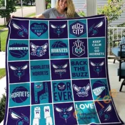 Charlotte Hornets 3 Blanket