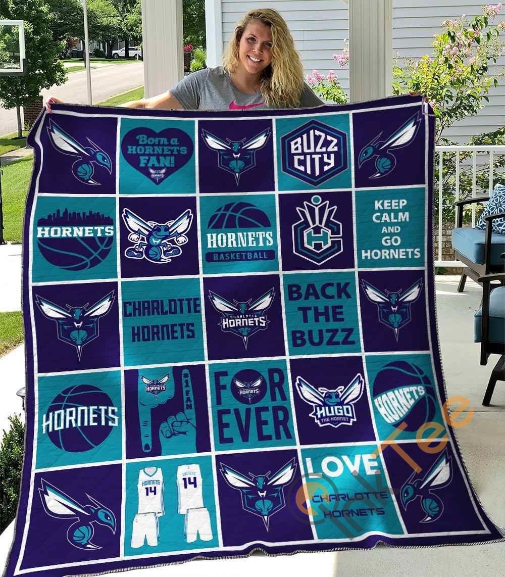 Charlotte Hornets 3 Blanket 1 Charlotte Hornets 3 Blanket