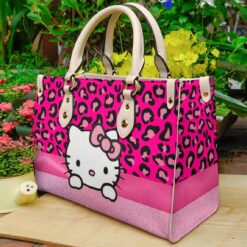 Hello Kitty Pink Leather Handbag