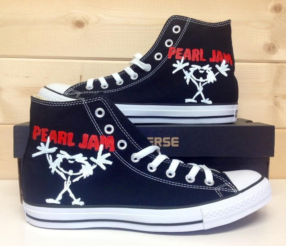 Pearl Jam High Top Shoes 1 Pearl Jam High Top Shoes