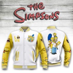 The Simpsons Baseball Jacket