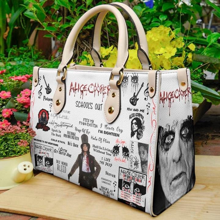 Alice Cooper Leather Handbag 1 Alice Cooper Leather Handbag