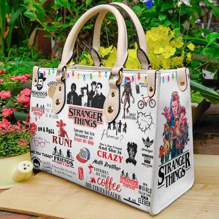 Stranger Things Leather Handbag 1 Stranger Things Leather Handbag
