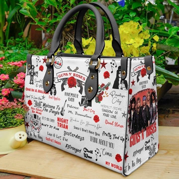 Guns N' Roses Leather Handbag 1 Guns N' Roses Leather Handbag