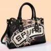 San Antonio Spurs Leather Handbag