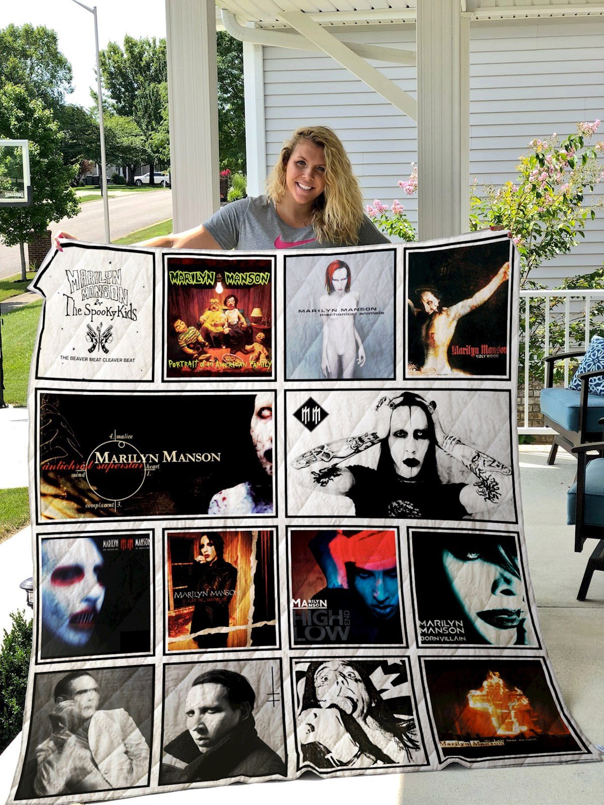 Marilyn Manson Lover Blanket 1 Marilyn Manson Lover Blanket
