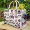 Atlanta Braves Leather Handbag