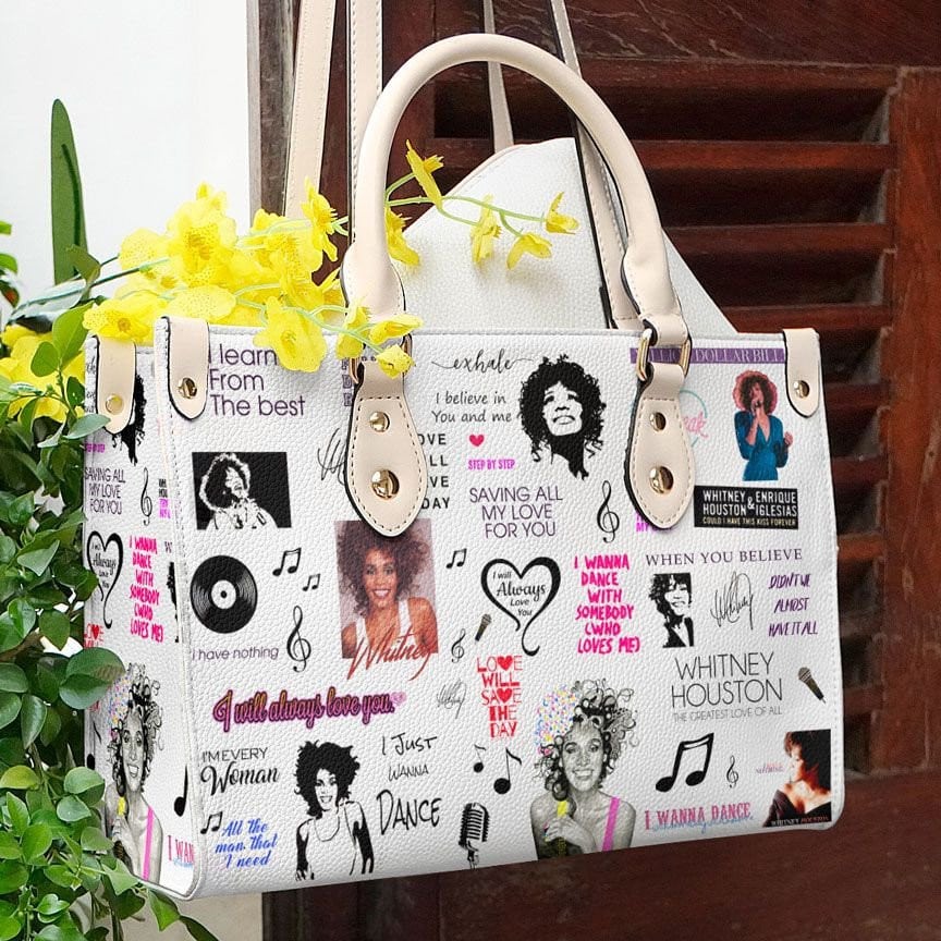 Whitney Houston A11 Leather Handbag 1 Whitney Houston A11 Leather Handbag